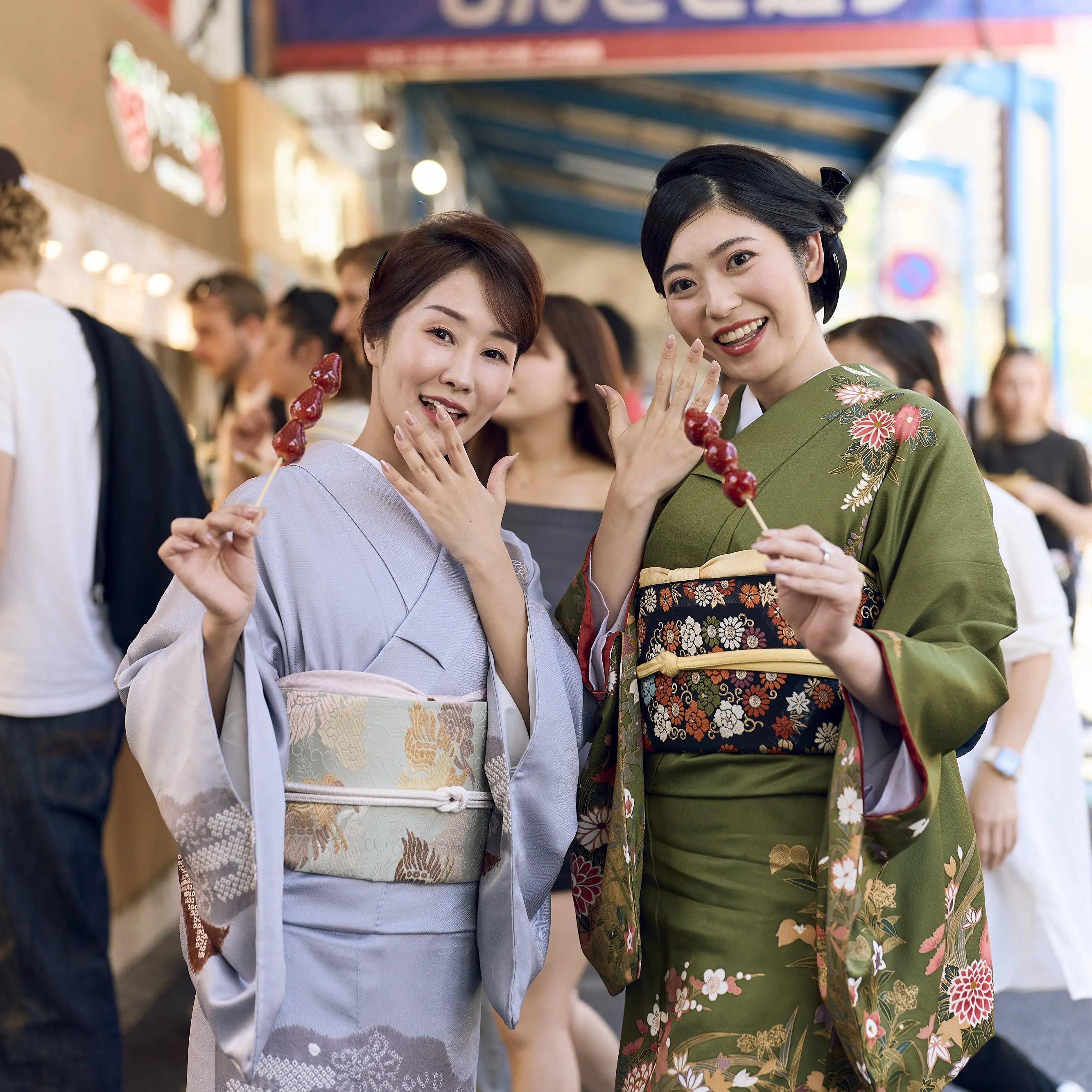 Tsukiji Kimono Walking Rental Plan