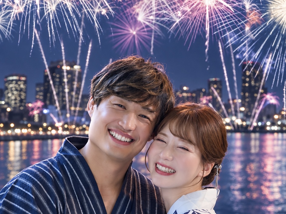 Tokyo Bay Grand Fireworks Festival 2026 – Yukata Rental in Tokyo