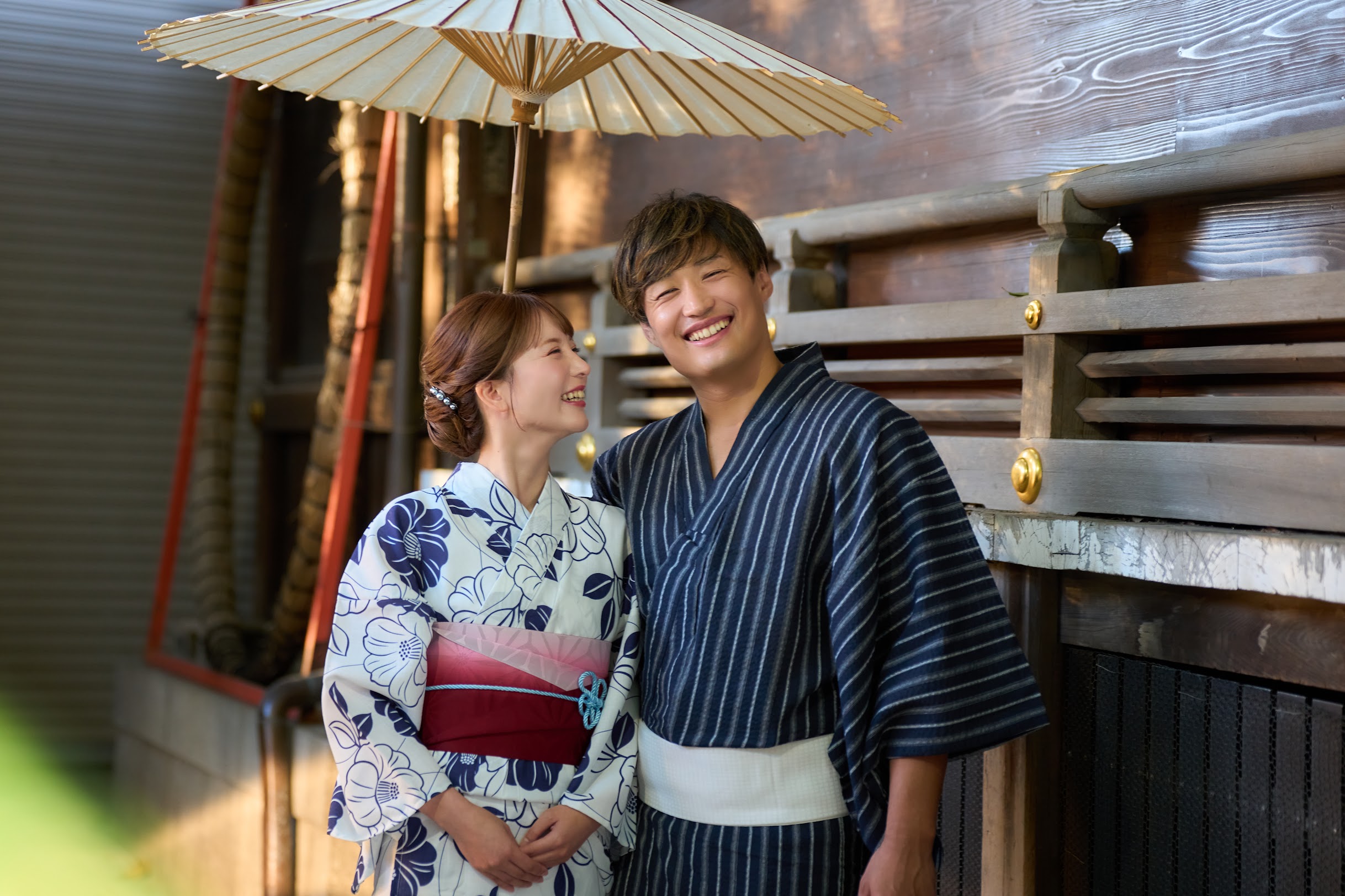 A Romantic Yukata Walk in Tsukiji, Tokyo